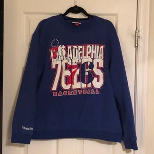 Mitchell & Ness Philadelphia 76ers Crew-Neck - XL
